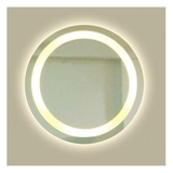 BACKLIT ROUND Thermogroup Mirror WITH BORDER 610mm 18 WATTS