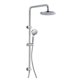 Streamline Axus Shower Column with Slide Rail & Bottom Diverter - Chrome