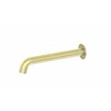 Nero Mecca Basin/Bath Spout Only 250mm - Brushed Gold