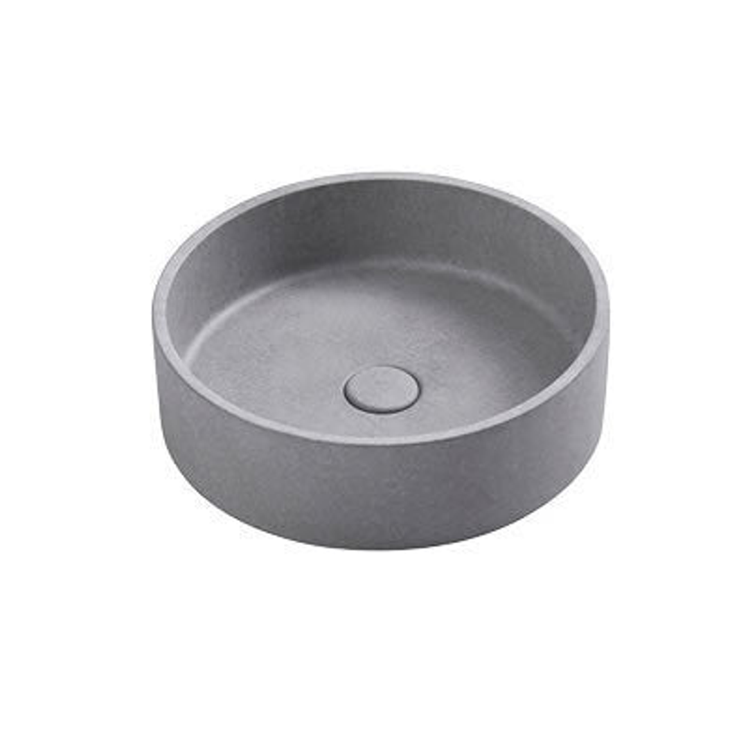 BNK Perugia Concrete Basin 390 X 390 X 120Mm - Grey Mist