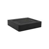 Arcisan Eneo Streamline Soap Dish With 3 Drain Slots - Matt Black