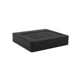 Arcisan Eneo Streamline Soap Dish With 3 Drain Slots - Matt Black