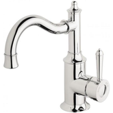Nostalgia Basin Phoenix Mixer 160mm Shepherds Crook - Chrome