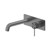 Mecca Wall Basin Nero Mixer 185mm Spout - Gun Metal