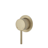 Kaya Wall Fienza Mixer Urban Brass Small Round Urban Brass Plate