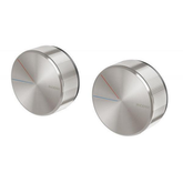 Axia Twin Shower/Wall Phoenix Mixer - Brushed Nickel