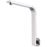 Vivid Slimline High Rise Phoenix Shower Arm Round Plate - Chrome