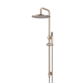 Meir Round Combination Shower Rail 300Mm Rose Single Function Hand Shower - Champagne