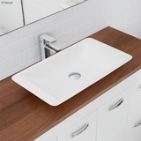 Classique 600 Above Counter Solid Surface Fienza Basin - Matte White