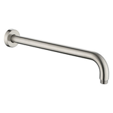 Kaya Round Wall Fienza Shower Arm Female 400Mm - Brushed Nickel