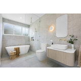 Meir Round Shower Rose 200Mm - Tiger Bronze