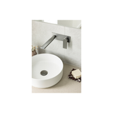 Teel Switchmix Wall Basin / Bath Phoenix Mixer Set 200Mm Fit-Off Kit - Brushed Carbon