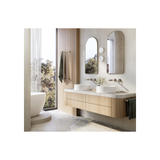Lexi Mkii Switchmix Wall Basin Phoenix Mixer Set 200Mm Fit-Off Kit - Brushed Nickel