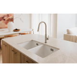 Nauge Nauge Pull Out Phoenix Sink Mixer 200mm - Brushed Nickel