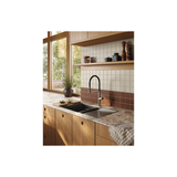 Vask Flexible Hose Phoenix Sink Mixer 200mm - Brushed Carbon