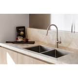 Vivid Slimline Pull Out Sink Phoenix Mixer - Brushed Nickel