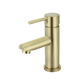 Meir Round Basin Mixer - Tiger Bronze