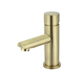 Meir Round Pinless Basin Mixer - Tiger Bronze