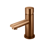 Meir Round Pinless Basin Mixer - Lustre Bronze