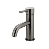 Meir Round Basin Mixer Curved - Shadow