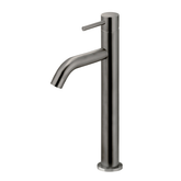 Meir Piccola Tall Basin Mixer Tap With 130Mm Spout - Shadow