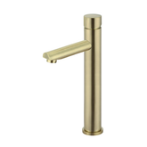 Meir Round Pinless Tall Basin Mixer - Tiger Bronze