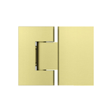 Meir Glass To Glass Shower Door Hinge - Tiger Bronze