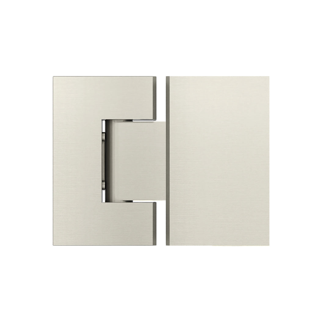 Meir Glass To Glass Shower Door Hinge - Brushed Nickel