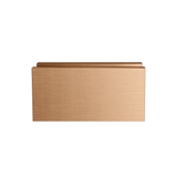Meir Glass Fixing U Bracket - Lustre Bronze