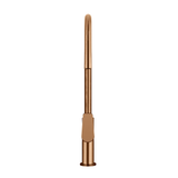 Meir Round Paddle Piccola Pull Out Kitchen Mixer Tap - Lustre Bronze