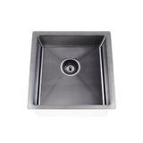 Meir Kitchen Sink Single Bowl 450 X 450 - Shadow
