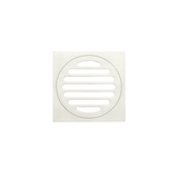 Meir Square Floor Grate Shower Drain 100Mm Outlet - Brushed Nickel