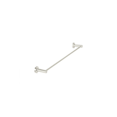 Meir Round Single Towel Rail 600Mm - Brushed Nickel
