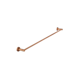 Meir Round Single Towel Rail 900Mm - Lustre Bronze