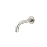 Meir Universal Round Curved Spout 130Mm - Brushed Nickel