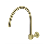 Meir Round High Rise Swivel Wall Spout - Tiger Bronze