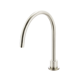 Meir Round High Rise Swivel Hob Spout - Brushed Nickel