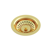 Meir Sink Strainer And Waste Plug Basket With Stopper - Tiger Bronze