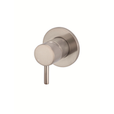 Meir Round Wall Mixer Short Pin Lever Finish Kit - Champagne