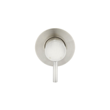 Meir Round Wall Mixer Short Pin Lever Finish Kit - Brushed Nickel