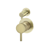 Meir Round Diverter Mixer Finish Kit - Tiger Bronze