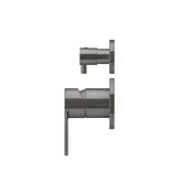 Meir Round Diverter Mixer Paddle Handle Finish Kit - Shadow