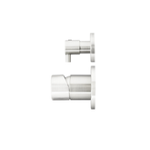 Meir Round Diverter Mixer Pinless Handle Finish Kit - Brushed Nickel
