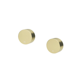 Meir Circular Wall Taps - Tiger Bronze