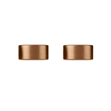 Meir Circular Wall Taps - Lustre Bronze