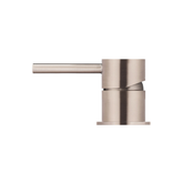 Meir Round Deck Mounted Mixer - Champagne
