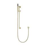 Meir Round Hand Shower On Rail Column - Tiger Bronze