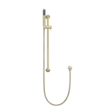 Meir Round Hand Shower On Rail Column - Tiger Bronze
