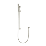 Meir Round Hand Shower On Rail Column - Brushed Nickel