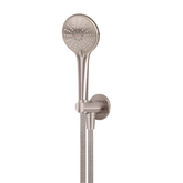 Meir Round Three Function Hand Shower On Fixed Bracket - Champagne